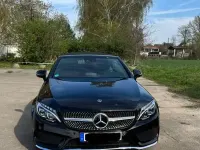 Gebraucht Mercedes C220 AMG line 170 PS (125 kW) 2018 Schwarz Cabrio