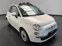 Gebraucht Fiat 500 Lounge 69 PS (50 kW) 2011 Weiß Cabrio
