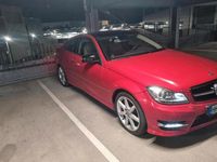Gebraucht Mercedes C250 204 PS (150 kW) 2013 Rot Coupé