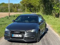 Używany Audi A3 S-Line 150 KM (110 kW) 2014 Szary Sedan/Limuzyna