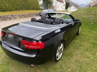 Gebraucht Audi A5 Cabriolet S-Line 211 PS (155 kW) 2009 Schwarz Cabrio