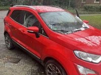 Gebraucht Ford Ecosport Titanium 125 PS (91 kW) 2019 Rot SUV