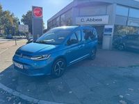 Gebraucht VW Caddy Style 122 PS (89 kW) 2022 Blau Van / Kleinbus