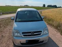 Gebraucht Opel Meriva 101 PS (74 kW) 2003 Silber Van / Kleinbus