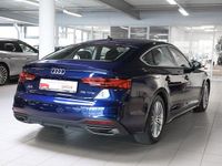 Gebraucht Audi A5 Sportback Ambiente 150 PS (110 kW) 2022 Navarrablau metallic Kleinwagen
