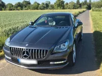 Gebraucht Mercedes SLK200 AMG 184 PS (135 kW) 2013 Grau Cabrio