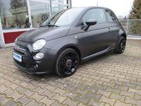 Gebraucht Fiat 500 86 PS (63 kW) 2013 Rockstar schwarz matt Kleinwagen