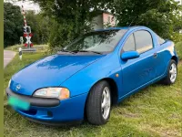 Gebraucht Opel Tigra 90 PS (66 kW) 1997 Blau Coupé