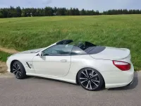 Gebraucht Mercedes SL350 AMG 306 PS (225 kW) 2012 Weiß Cabrio
