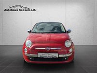 Gebraucht Fiat 500 Lounge 101 PS (74 kW) 2011 Rosso corsa/sfrontato/argilla/ Kleinwagen