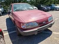 Gebraucht Ford Sierra 110 PS (80 kW) 1991 Rot Limousine