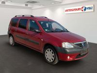 Gebraucht Dacia Logan MCV Basis 86 PS (63 kW) 2008 Rot Kombi