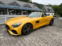Gebraucht Mercedes AMG GT C AMG 557 PS (409 kW) 2018 Gelb Cabrio