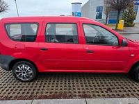 Gebraucht Dacia Logan MCV 74 PS (54 kW) 2009 Rot Kombi