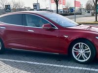 Gebraucht Tesla Model S 514 kW (700 PS) 2015 Rot Kleinwagen