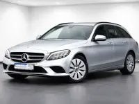 Gebraucht Mercedes C220 Business 194 PS (142 kW) 2019 Iridiumsilber metallic (metallic) Kombi
