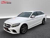 Gebraucht Mercedes C180 AMG line 156 PS (114 kW) 2020 Weiß Kombi