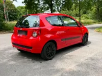 Gebraucht Chevrolet Aveo 85 PS (62 kW) 2009 Rot Kleinwagen