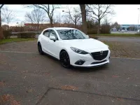 Gebraucht Mazda 3 Sports-Line 150 PS (110 kW) 2015 Weiß Limousine