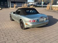 Second-hand Mazda MX5 110 CP (80 kW) 2003 Argintiu Cabrio