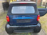 Brugt Smart ForTwo Cabrio 41 HK (30 kW) 2004 Sort Cabriolet