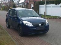 Gebraucht Dacia Sandero 75 PS (55 kW) 2009 Blau Kleinwagen