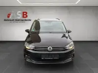 Gebraucht VW Touran Sound 150 PS (110 kW) 2017 Schwarz Van / Kleinbus