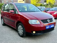 Gebraucht VW Touran 105 PS (77 kW) 2004 Rot Van / Kleinbus