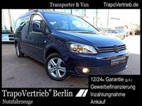 Gebraucht VW Caddy Maxi Comfortline 140 PS (102 kW) 2015 Blau Van / Kleinbus