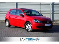 Gebraucht VW Golf VI Trendline 80 PS (58 kW) 2011 Rot Kleinwagen