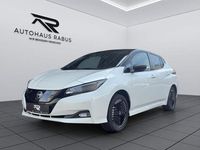Gebraucht Nissan Leaf Tekna 160 kW (218 PS) 2023 Pearl white pearleffekt/dach black met (metallic) Kleinwagen