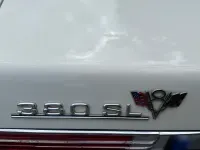 Gebraucht Mercedes SL380 210 PS (154 kW) 1985 Weiß Cabrio