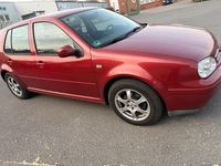 Gebraucht VW Golf IV 1998 Rot Kleinwagen