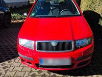 Gebraucht Skoda Fabia 2007 Rot Kleinwagen