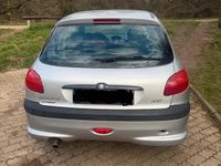 Gebraucht Peugeot 206 75 PS (55 kW) 2000 Silber Kleinwagen