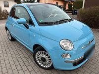 Gebraucht Fiat 500 Lounge 86 PS (63 kW) 2013 Blau Kleinwagen