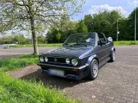 Gebraucht VW Golf Cabriolet 90 PS (66 kW) 1984 Blau Cabrio