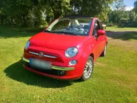 Gebraucht Fiat 500C 85 PS (62 kW) 2013 Rot Cabrio