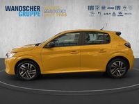Gebraucht Peugeot 208 Active 101 PS (74 kW) 2023 Gelb Kleinwagen