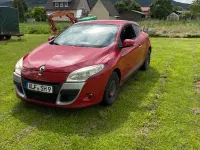 Gebraucht Renault Mégane Coupé Dynamique 110 PS (80 kW) 2009 Rot Coupé