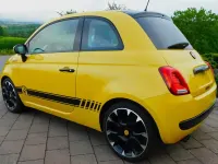 Gebraucht Fiat 500 Abarth 86 PS (63 kW) 2011 Gelb Kleinwagen
