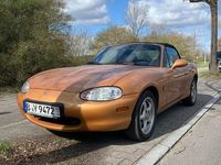 Gebraucht Mazda MX5 140 PS (102 kW) 1998 Gold Cabrio