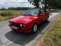Gebraucht BMW 318 Cabriolet 113 PS (83 kW) 1993 Rot Cabrio