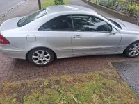 Gebraucht Mercedes CLK220 150 PS (110 kW) 2007 Silber Coupé