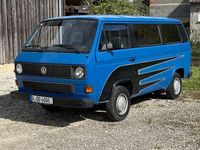Second-hand VW T3 92 CP (67 kW) 1990 Albastru Van