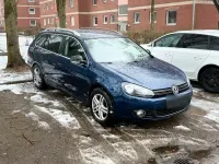 Gebraucht VW Golf VI 105 PS (77 kW) 2011 Blau Kleinwagen