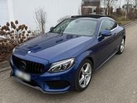 Gebraucht Mercedes C300 AMG line 245 PS (180 kW) 2016 Blau Coupé