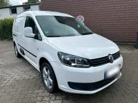 Second-hand VW Caddy 102 CP (75 kW) 2014 Alb Monovolum
