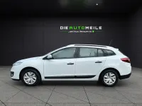 Gebraucht Renault Mégane GrandTour Expression 110 PS (80 kW) 2012 Weiß Kombi