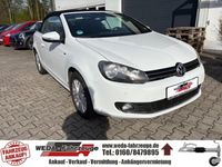 Gebraucht VW Golf Cabriolet Life 160 PS (117 kW) 2013 Weiß Cabrio